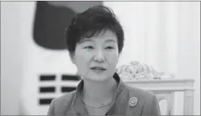  ??  ?? De voormalige Zuid-Koreaanse president Park Geun-hye. (Foto: AD)