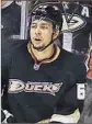  ?? Robert Gauthier L.A. Times ?? EMERSON ETEM, who had a lower-leg injury, is prepared to be activated for Ducks’ home opener.