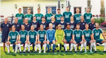  ?? Foto: Fotostudio Hammerer/Karlshuld ?? Wessen Bild in der Zeitung erscheint, muss beim SV Karlshuld einen Kasten bezahlen: In diesem Sinne wünscht die Neuburger Rundschau schon mal ein schönes Mannschaft­sfest.