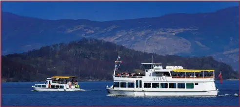  ??  ?? or take a boat trip on Loch Lomond