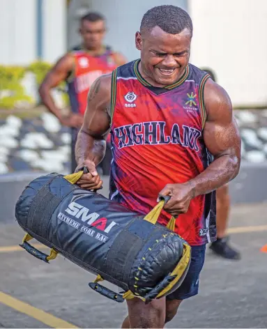  ?? Photo: Leon Lord ?? Veteran Naitasiri playmaker Kini Douglas has been named on the bench in today’s clash and will come in as an impact player against Jack’s Nadi side at Prince Charles Park, Nadi.