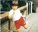  ??  ?? THE EARLY YEARS A young Tomlinson – before he was famous