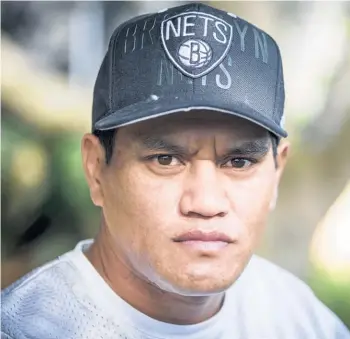  ?? Michael Craig ?? Teina Pora had his conviction­s quashed by the Privy Council in 2015.