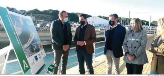  ?? MANUEL ARAGÓN PINA ?? El presidente de la Junta de Andalucía, Juanma Moreno, en un acto celebrado ayer en Conil.