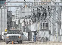  ?? James Nielsen / Houston Chronicle file ?? CenterPoin­t Energy has a substation in Bellaire.