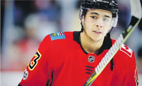  ?? PHOTOS: AL CHAREST ?? Flames winger Johnny Gaudreau will be making his fourth straight appearance at the NHL all-star classic, held this year Jan. 27-28 in Tampa, Fla.