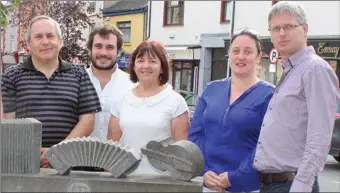  ?? Castleisla­nd Chamber members Brian O’Sullivan, Neil Browne, Patricia Walsh, Nicola Lawless and Jeremy Burke. ??