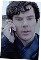  ??  ?? Alive: Cumberbatc­h as Sherlock