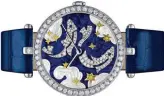  ??  ?? Lady Arpels Zodiac Pisces watch in white gold, Van Cleef & Arpels