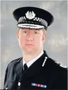  ??  ?? Chief Constable Simon Bailey