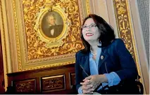  ??  ?? Senator Tammy Duckworth delivered a strong message to President Donald Trump at the weekend.