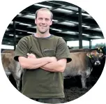  ??  ?? Physiother­apist-turned-farmer Thomas Chatfield says his career change was a risk but it quickly paid off.