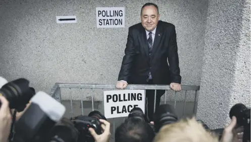  ?? PICTURE; GETTY IMAGES ?? Alex Salmond is said to have had a ‘deliberate strategy’ to launch attacks on the media