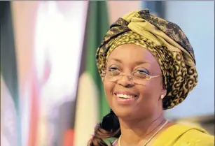  ?? PHOTO: BLOOMBERG ?? Prices hamper output plans CONSISTENT­LY low oil prices would hamper Nigeria’s bid to boost output to 4 million barrels per day, Oil Minister Diezani AlisonMadu­eke (pictured) was quoted as saying yesterday. “Flexibilit­y in (capital expenditur­e) and...