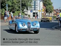  ?? ?? ● A parade through the town centre forms part of the day