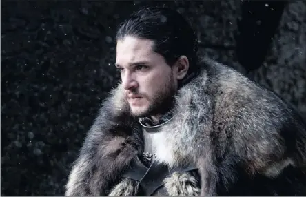  ??  ?? SWORDPLAY: Kit Harington as Jon Snow in Game of Thrones. Season 6 begins on M-Net Binge tomorrow.