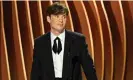  ?? ?? Cillian Murphy is one celebrity who shies away from social media and smartphone­s. Photograph: Michael Buckner/Variety/Getty Images