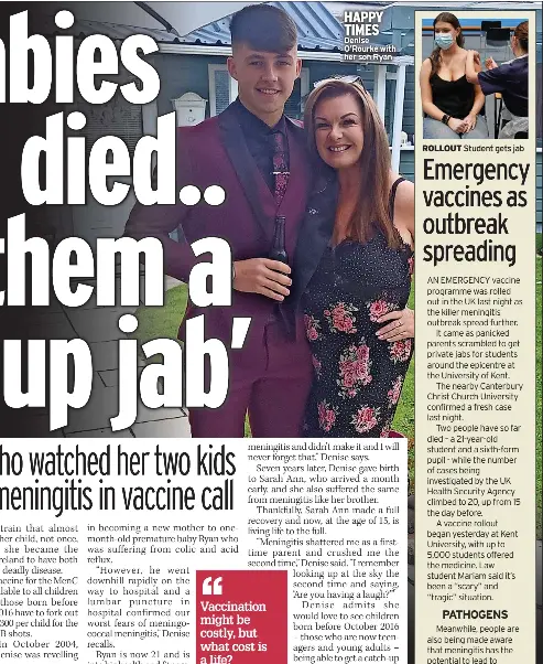 ‘My babies nearly died.. Offer them a catch-up jab’ - PressReader