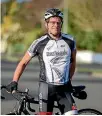  ?? PHOTO: FAIRFAX ?? Manawatu man Wayne Butcher is appalled and frustrated over the riving of motorists which is putting cyclists lives on the line.