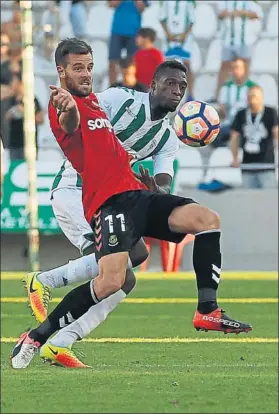  ?? FOTO: LOF ?? El Nàstic no pudo con el Córdoba Se agudiza la crisis del conjunto catalán