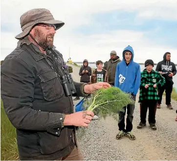  ?? DEREK FLYNN/FAIRFAX NZ ?? Peter Langlands says foraging for food has been around for a long time, but has only recently been given its label.