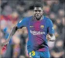  ?? FOTO: GETTY ?? Umtiti Renovación complicada