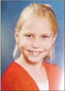  ??  ?? Savannah Hardin, 9, died of dehydratio­n and low sodium after being forced to run for three hours.