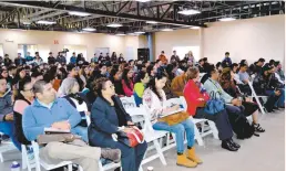  ??  ?? Los temas tratados en el foro se plantearán ante los candidatos.