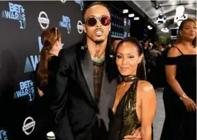  ?? FACEBOOK. ?? Jada Pinkett le puso los cachos a Smith con August Alsina.