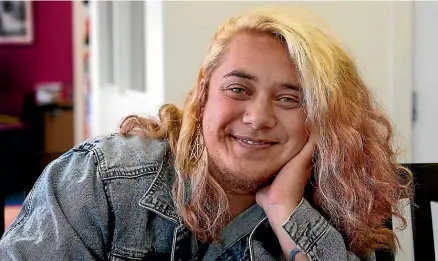  ?? CAMERON BURNELL/STUFF ?? Ahi Wi-Hongi: "I think most non-binary people, just like everyone else, would like to have the same human rights as everybody else, the same access to identifica­tion that reflects who they are."