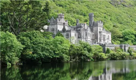  ??  ?? Plans: Profits at Kylemore Abbey are to be re-invested in conservati­on and restoratio­n works