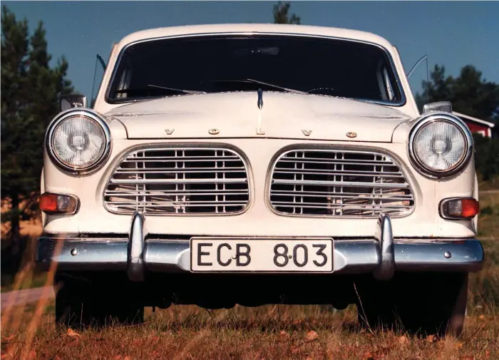  ??  ?? Volvo Amazon kan tankas med E5. Se hela listan på vilka bilar som går att köra på vilken bensin ser du i faktarutan till höger på uppslaget.
Arkivbild: Jan Peter Ferneman