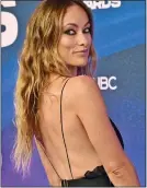  ?? ?? less is more: Olivia Wilde in lace