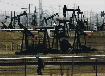  ?? JAE C. HONG — THE ASSOCIATED PRESS ARCHIVES ?? Two state senators, Scott Wiener of San Francisco and Monique Limon of Santa Barbara, have announced a measure that would halt new fracking permits or renewals by Jan. 1 and ban the practice altogether by 2027.