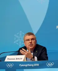  ??  ?? Al vertice dello sport Thomas Bach, presidente del Cio