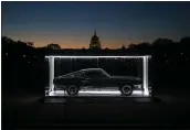  ?? MARK WILSON — GETTY IMAGES ?? The 1968 Mustang that Steve McQueen drove in “Bullitt” is displayed on the National Mall in Washington in 2018.