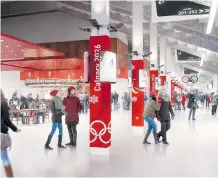  ??  ?? Those behind Calgary’s Winter Olympic bid are promising wider concourses at McMahon Stadium, better accessibil­ity and renovated washrooms.