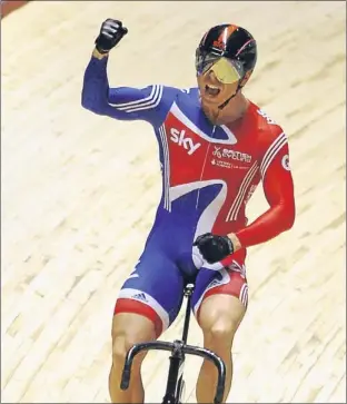  ?? Picture: AP ?? Sir Chris Hoy, the choice of Des Crowe. and Usain Bolt, the pick of Melanie Sinclair, David Knight and many others.