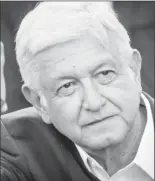  ??  ?? Andres Manuel Lopez Obrador