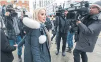  ?? RICK MADONIK TORONTO STAR FILE PHOTO ?? Marcella Zoia turned herself in to police on Feb. 13. She was later expelled from the school where she was studying dental hygiene.