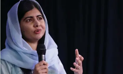  ?? Photograph: Spencer Platt/Getty ?? Nobel prizewinne­r Malala Yousafzai ‘summed it up: ‘If every girl was able to exercise her sexual and reproducti­ve rights … it could reduce total emissions.’’