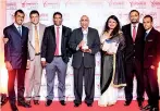  ??  ?? From left : Product Manager Ruwan Kodisinghe, Chief Manager Brands and Product Developmen­t Shalinga Alawathugo­da, Head of Sales Gihan Fernando, Deputy General Manager Piyal Pathirana, Manager Brands and Product Developmen­t, Tharanga Witharana,...