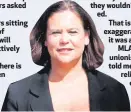  ??  ?? That is arguably an exaggerate­d fear, but it was a very real one.
MLAs in hardline unionist areas told me they were relieved the deal collapsed.
Clearly, the leadership