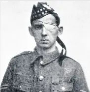  ??  ?? VC winner Lance-corporal William Angus