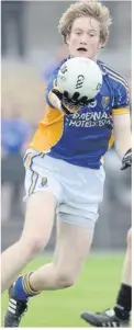  ??  ?? Wicklow’s Conor McGraynor bagged six points against Kildare.