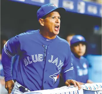  ?? JULIO AGUILAR/ GETTY IMAGES ?? Jays field boss Charlie Montoyo says he loves talking about his team and the exciting brand of baseball they play.