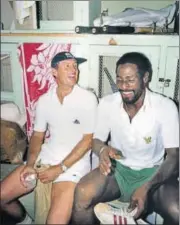  ?? GETTY IMAGES ?? A file picture of Geoffrey Boycott and Viv Richards.