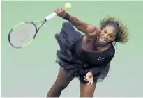  ?? Photo / AP ?? Serena Williams needed just over an hour to beat Magda Linette at Flushing Meadows.