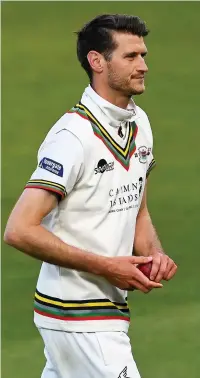  ??  ?? Gloucester­shire’s David Payne walks off after taking five wickets in the first innings of the LV= Insurance County Championsh­ip match with Middlesex at Lord’s