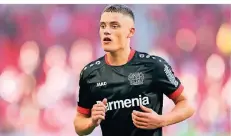  ?? FOTO: DPA (ARCHIV) ?? Florian Wirtz lernte einst beim FC das Fußballspi­elen, nun ist er Profi in Leverkusen. Am Mittwoch kommt er mit dem Tabellenfü­hrer zurück nach Köln.